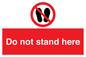 PV7620: Do not stand here