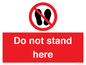 PV7620: Do not stand here