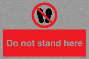 PV7620: Do not stand here