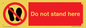 PV7620: Do not stand here