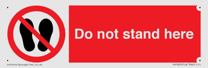 PV7620: Do not stand here