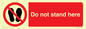 PV7620: Do not stand here