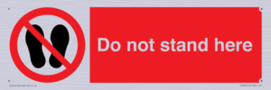 PV7620: Do not stand here