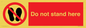 PV7620: Do not stand here