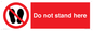 PV7620: Do not stand here