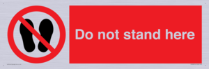 PV7620: Do not stand here