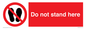 PV7620: Do not stand here