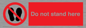 PV7620: Do not stand here