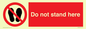 PV7620: Do not stand here
