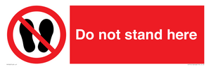 PV7620: Do not stand here