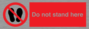 PV7620: Do not stand here