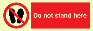 PV7620: Do not stand here