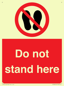 PV7620: Do not stand here