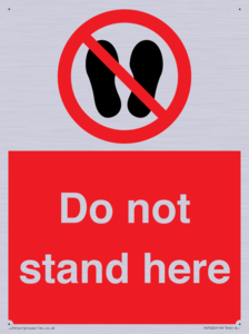 PV7620: Do not stand here