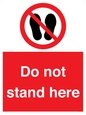 PV7620: Do not stand here