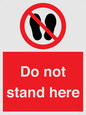 PV7620: Do not stand here