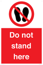 PV7620: Do not stand here