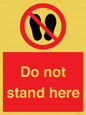PV7620: Do not stand here
