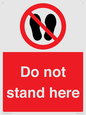 PV7620: Do not stand here