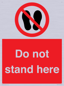 PV7620: Do not stand here
