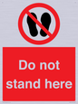 PV7620: Do not stand here