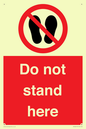PV7620: Do not stand here