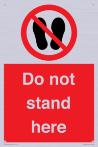 PV7620: Do not stand here