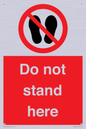 PV7620: Do not stand here