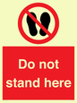 PV7620: Do not stand here