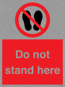 PV7620: Do not stand here