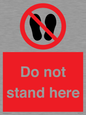 PV7620: Do not stand here