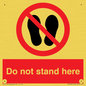 PV7620: Do not stand here