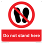 PV7620: Do not stand here