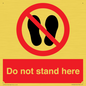 PV7620: Do not stand here