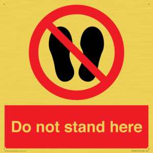 PV7620: Do not stand here