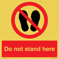 PV7620: Do not stand here