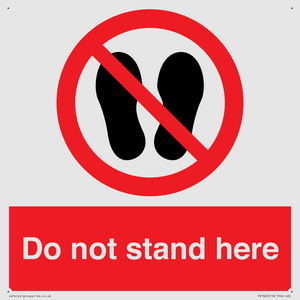 PV7620: Do not stand here
