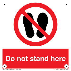 PV7620: Do not stand here
