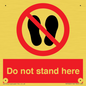 PV7620: Do not stand here
