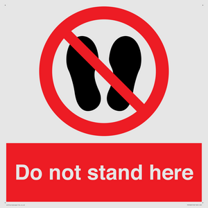 PV7620: Do not stand here
