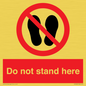 PV7620: Do not stand here