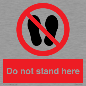 PV7620: Do not stand here