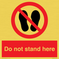 PV7620: Do not stand here