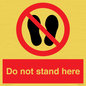 PV7620: Do not stand here