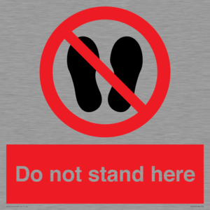 PV7620: Do not stand here