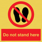 PV7620: Do not stand here