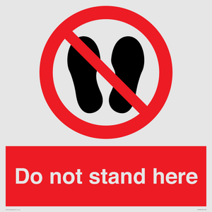 PV7620: Do not stand here