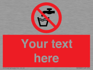 PV7622: Custom prohibition not drinking water