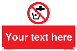 PV7622: Custom prohibition not drinking water