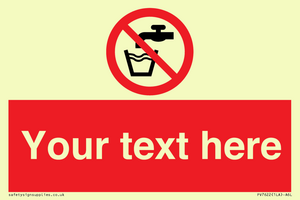 PV7622: Custom prohibition not drinking water